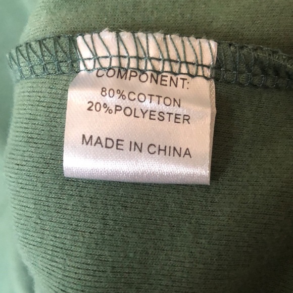 LIYOHON green mock turtleneck top - Picture 4 of 4